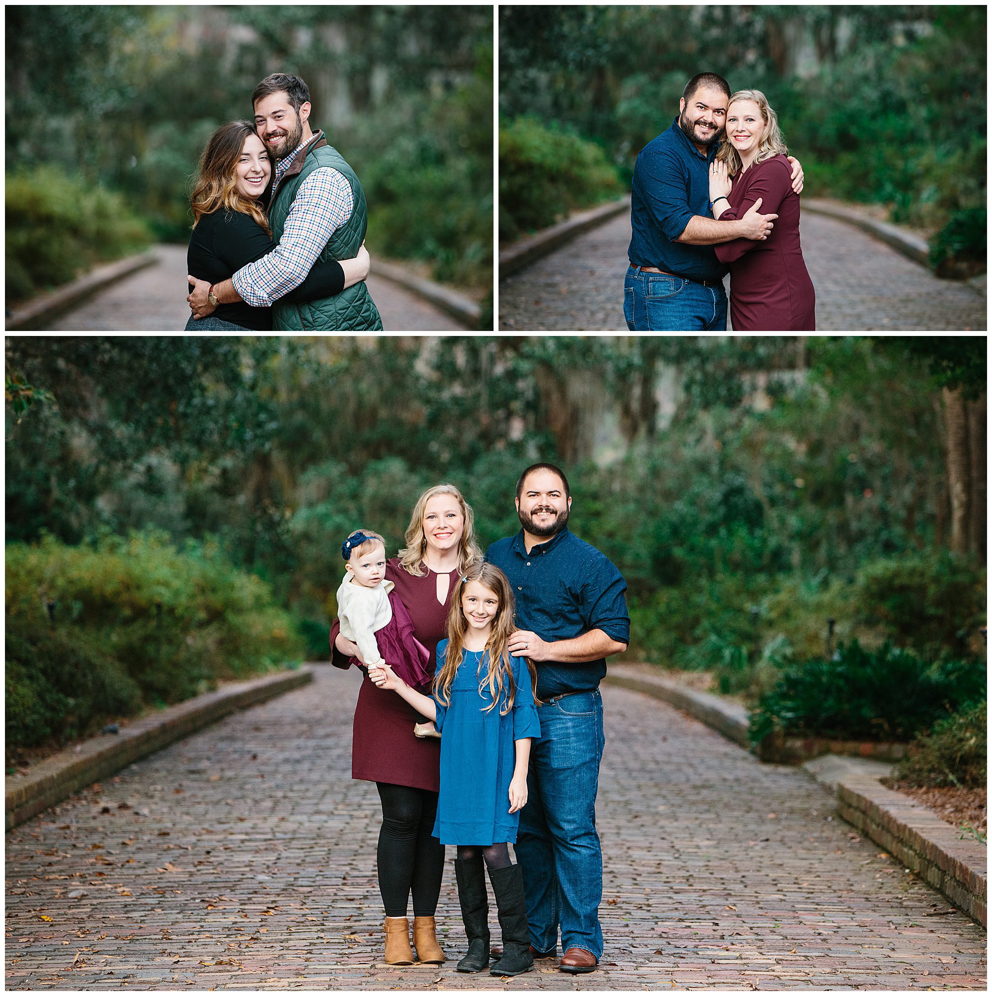 Maclay Gardens State Park family and baby 