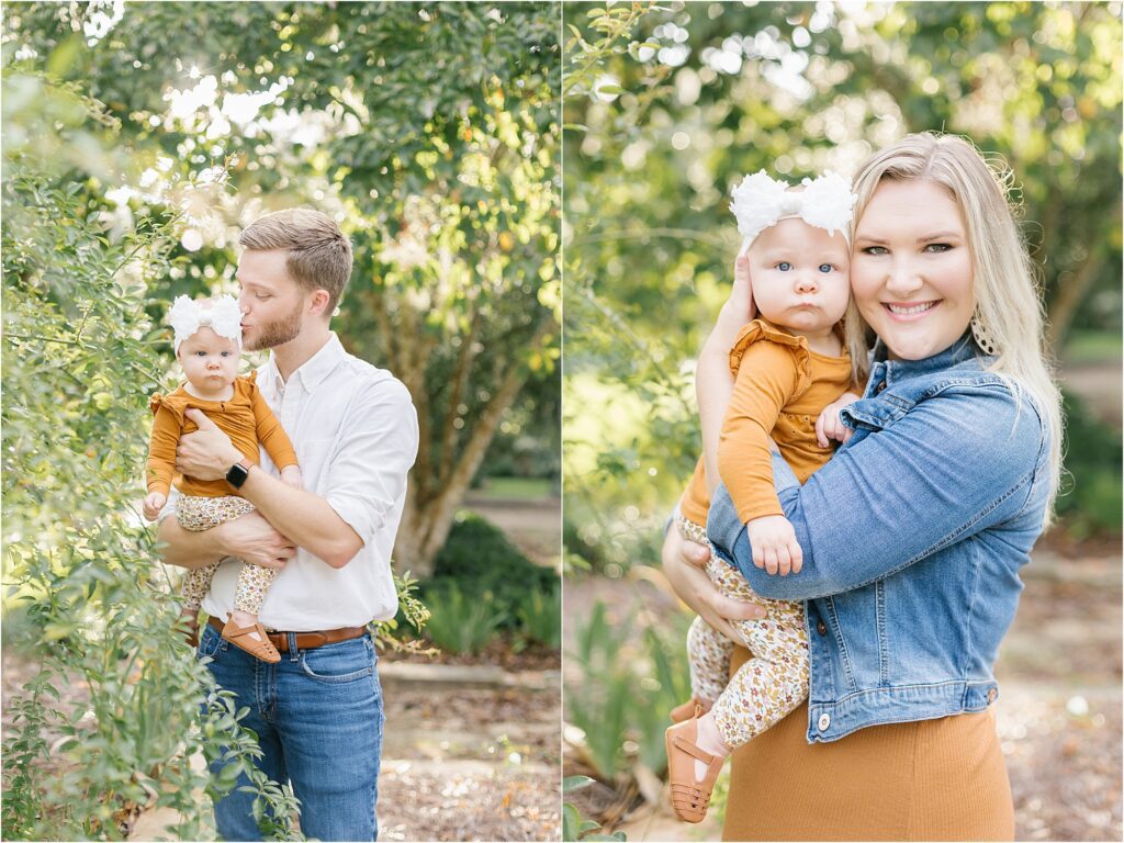 6 month baby plan session at Goodwood Museum and Gardens in Tallahassee Florida with Sarah Gray Photography