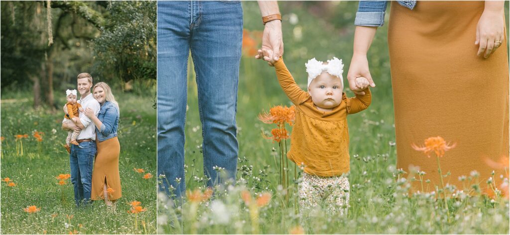 6 month baby plan session at Goodwood Museum and Gardens in Tallahassee Florida with Sarah Gray Photography