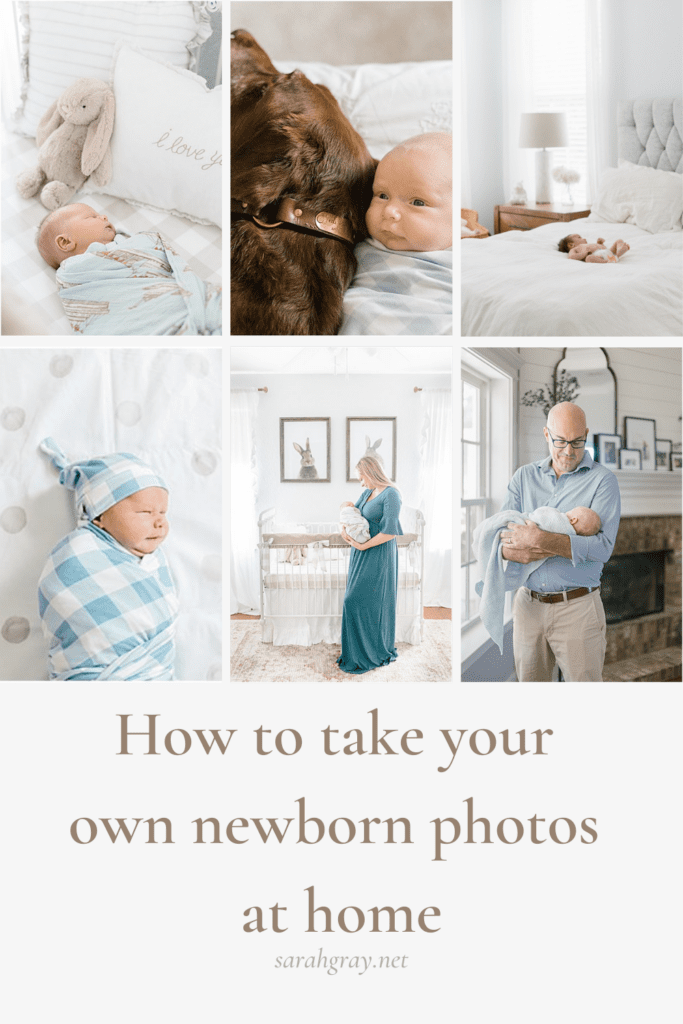 How to take your own newborn photos at home