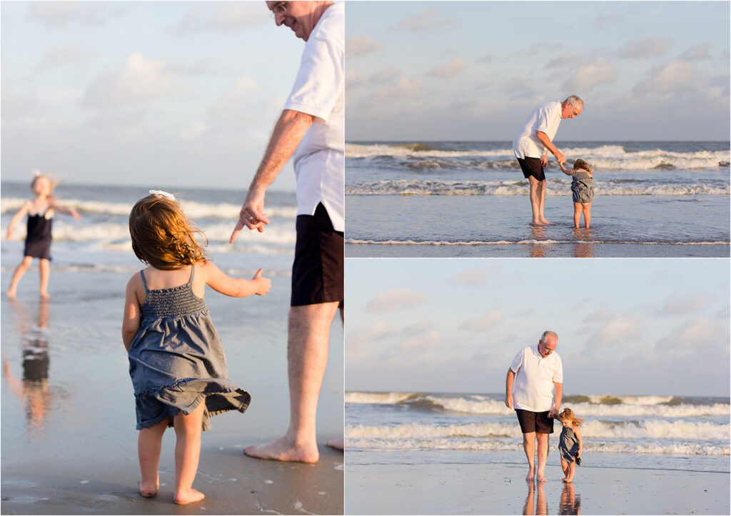 Vacation Family Photos: Capturing Real Moments (Without the Stress) on Your Family Trip 3 Tallahassee family photographer captures beach session after rain clears on Florida Gulf Coast.